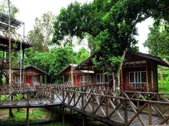 山打根婆罗洲自然小屋旅馆