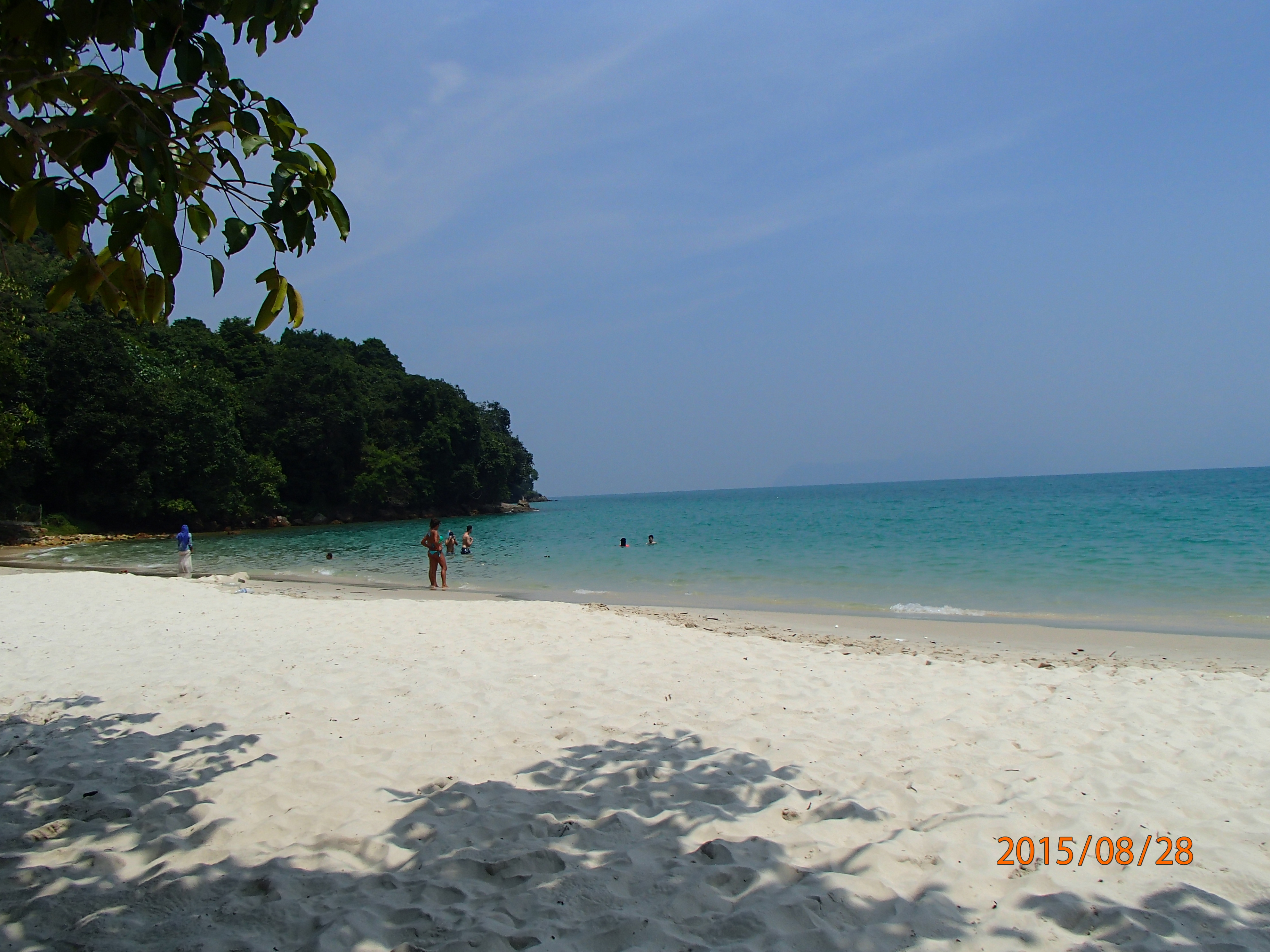 Pasir Tengkorak海滩