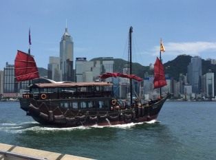 香港鸭灵号帆船