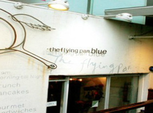 The Flying Pan Blue