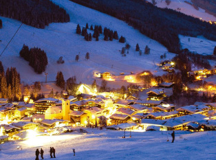 奥地利萨尔巴赫辛特格兰滑雪场