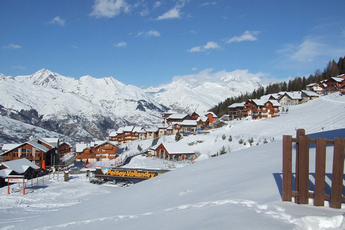 法国拉普拉捏滑雪场