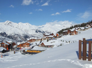法国拉普拉捏滑雪场