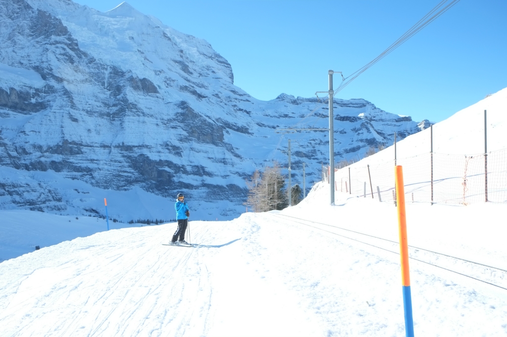 瑞士格林德尔瓦尔德滑雪场