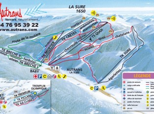 法国欧特朗滑雪场