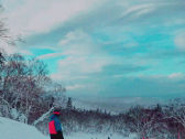 北海道的滑雪体验
